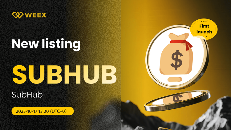 SUBHUB USDT Trading Live on WEEX: SubHub (SUBHUB) Lista de Monedas