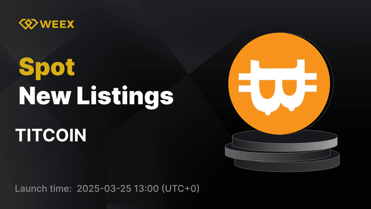 TITCOIN (TITCOIN) cotiza en WEEX Spot con TITCOIN USDT Pair Trading abierto