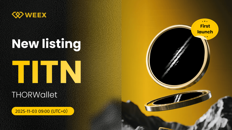 TITN USDT Now Live: Moneda THORWallet en WEEX