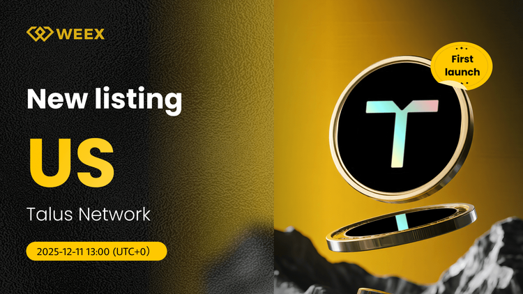 Par US USDT en vivo como Talus Network (EE. UU.) Coin llega a WEEX