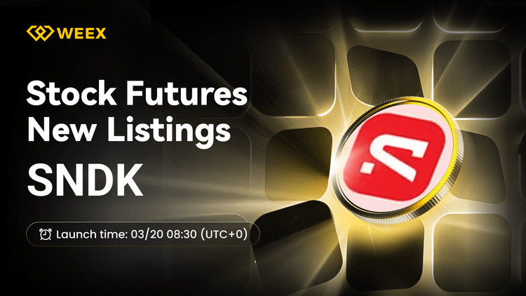 WEEX niêm yết SanDisk (SNDK) và ra mắt hợp đồng vĩnh viễn SNDK USDT