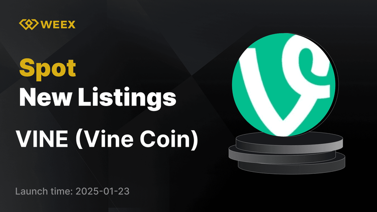 Vine Coin (VINE) cotiza en bolsa y VINE USDT tradea en WEEX