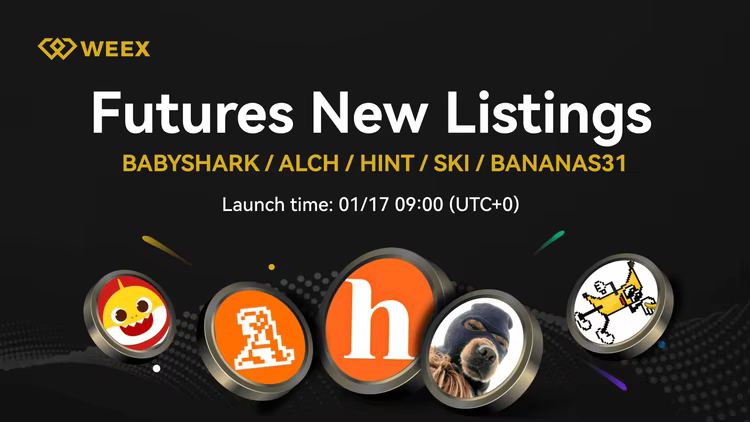 Ski Mask Dog (SKI) hiện đã được niêm yết trên WEEX, cặp giao dịch SKI/USDT đã hoạt động!
