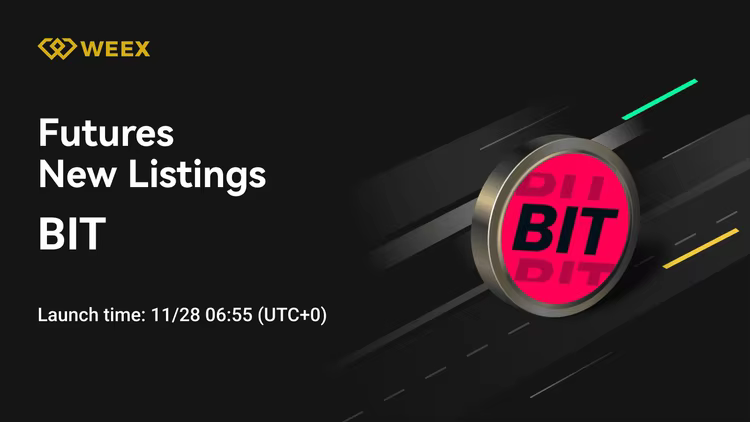 BIT USDT Contrato Perpetuo: Nueva cotización en WEEX Futures