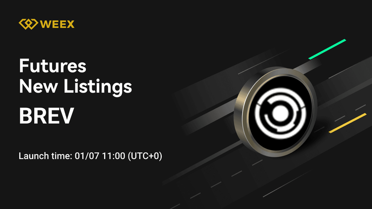 Listado de futuros de WEEX: Contrato perpetuo de BREV USDT