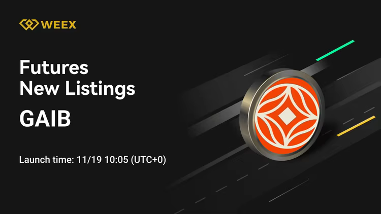 Listados de USDT de GAIB: Opere con Gaib Coin en WEEX Futures.