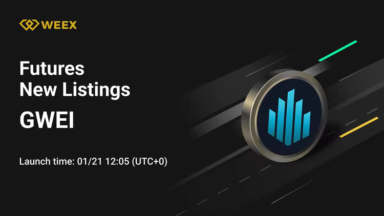 GWEI USDT Perpetual Contract Launches on WEEX Futures