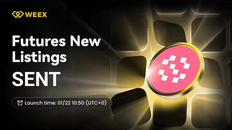 Trade SENT USDT: WEEX Futures Lists Sentinel (SENT) Coin