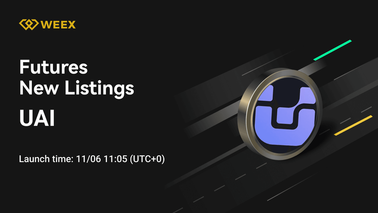 WEEX Lists UAI USDT Futures: Moneda de la Red UnifAI (UAI)