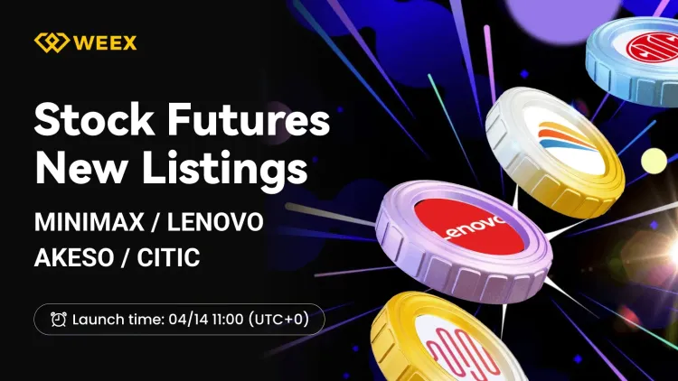 WEEX Futures Lists LENOVO USDT &amp; US Stock Perpetuals