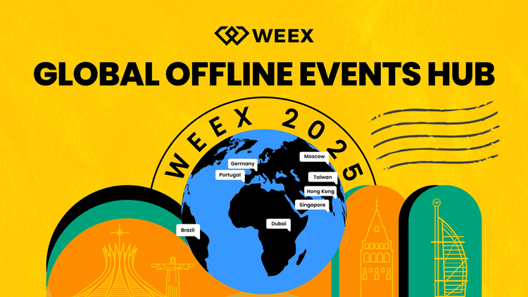 Série de eventos presenciais ao redor do mundo coloca a WEEX em destaque em 2025