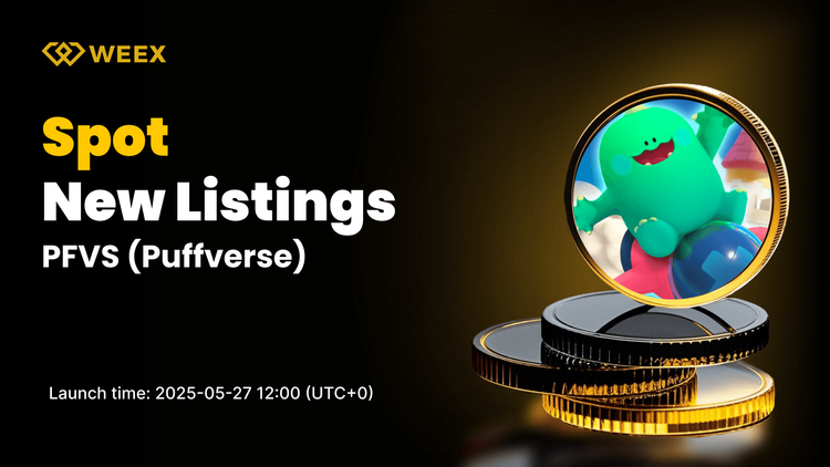 Nueva cotización en WEEX: Puffverse (PFVS) se cotizará en el trading spot de WEEX