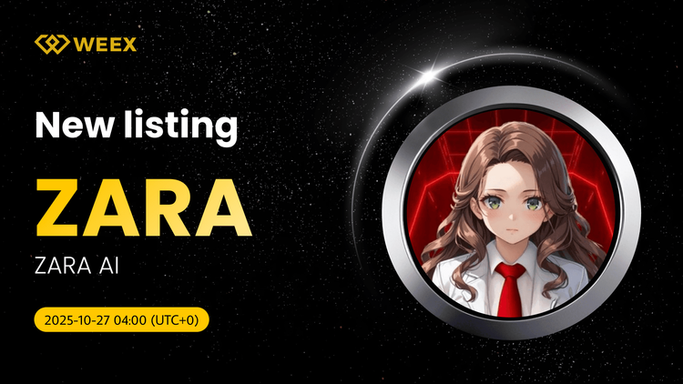 ZARA USDT se estrena en WEEX Spot: Moneda ZARA AI (ZARA)