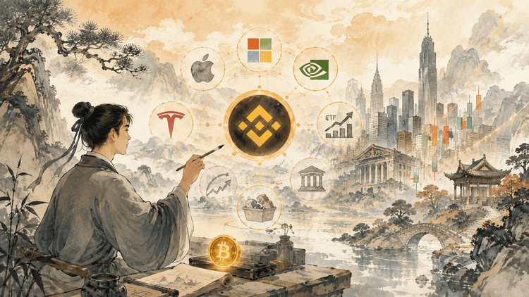 Binance se expande a acciones y ETF estadounidenses