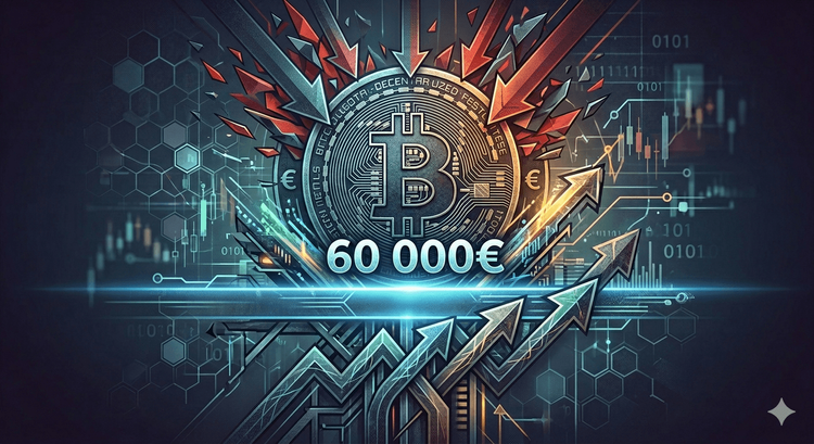 Precio de Bitcoin en euros: ¿se mantendrá el nivel de 60.000 €?
