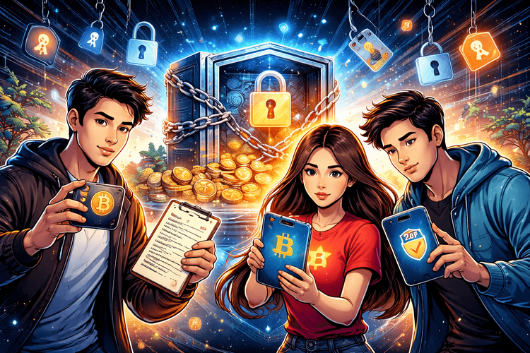Cómo asegurar su billetera cripto en 2026 para principiantes: protección de frases semilla, 2FA y evitar estafas