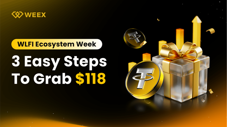WLFI Airdrop на бирже WEEX: получите награду в размере 118$
