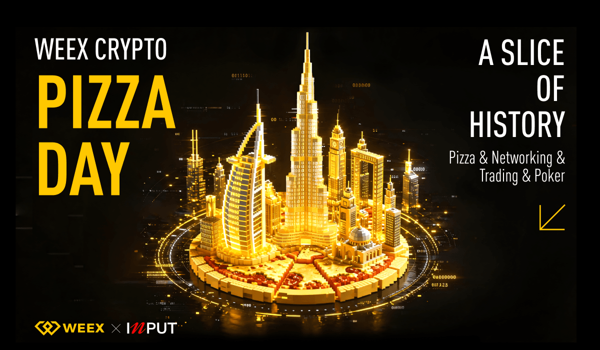 پیتزا، پوکر و معاملات هوش مصنوعی: مروری بر رویداد WEEX Crypto Pizza Day در دبی